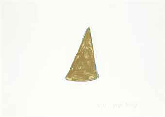 Untitled (Gold Cake), From Trace II-1977 Untitled (Gold Cake), From Trace II-1977