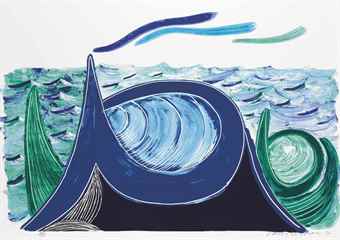 The Wave, A Lithograph-1990 The Wave, A Lithograph-1990
