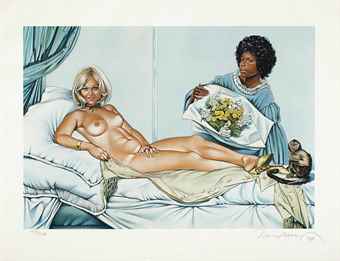 Manet'S Olympia-1974 Manet'S Olympia-1974