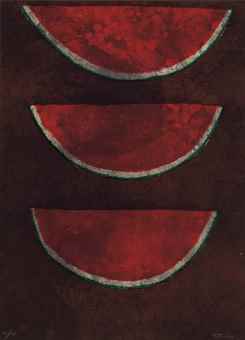 Sandias, From Rufino Tamayo 15 Litografias 1973-1973 Sandias, From Rufino Tamayo 15 Litografias 1973-1973