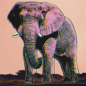 African Elephant, From Endangered Species-1983 African Elephant, From Endangered Species-1983