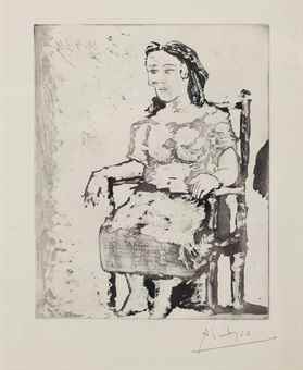 Femme Au Fauteuil: Dora Maar-1939 Femme Au Fauteuil: Dora Maar-1939