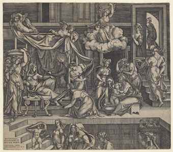 A Collection Of Italian 15Th -17Th Century Prints-1550 A Collection Of Italian 15Th -17Th Century Prints-1550