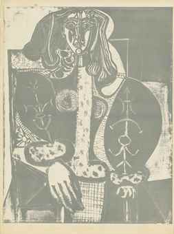 Femme Au Fauteuil No. 1-1948 Femme Au Fauteuil No. 1-1948