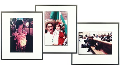 Three Works: 'Vietnamese Girl, 'Father and Daughter', and 'Amish Family at Union Station'-1990 Three Works: 'Vietnamese Girl, 'Father and Daughter', and 'Amish Family at Union Station'-1990