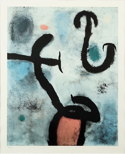 After Joan Miro - Untitled- After Joan Miro - Untitled-