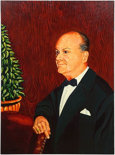 Artist Unknown - Portrait of Payson 'Bunky' Cushing- Artist Unknown - Portrait of Payson 'Bunky' Cushing-