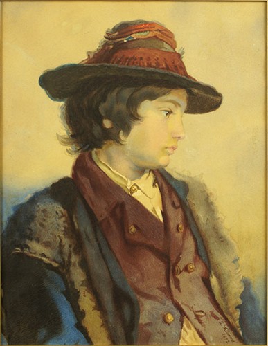 Edward Williams - Country Boy-1872 Edward Williams - Country Boy-1872