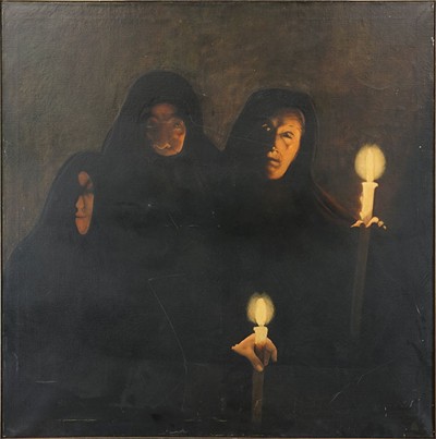 Artist Unknown - Untitled Figures- Artist Unknown - Untitled Figures-