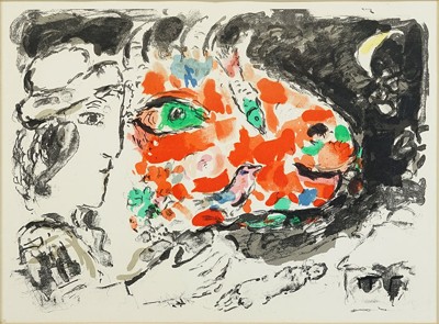 After Marc Chagall - Winter- After Marc Chagall - Winter-