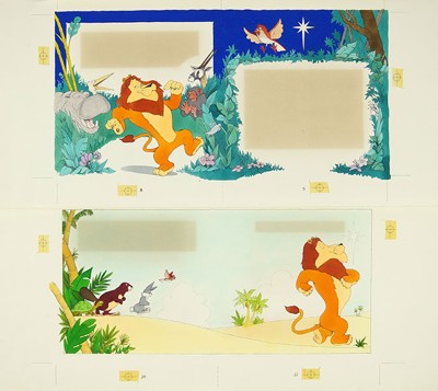 Artist Unknown - Uno the Lion- Artist Unknown - Uno the Lion-