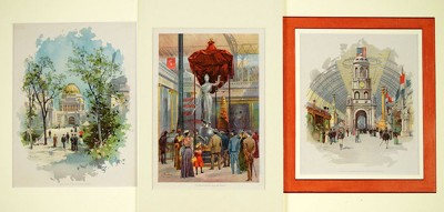 A Collection of Columbian Exposition Prints- A Collection of Columbian Exposition Prints-