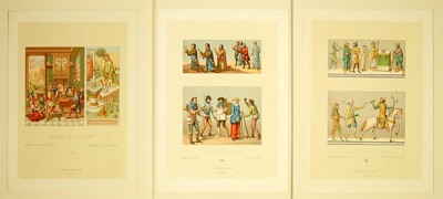A Collection of Chromolithographs- A Collection of Chromolithographs-