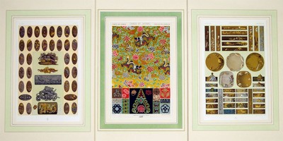 A Collection of Historical Decoration Lithographs- A Collection of Historical Decoration Lithographs-