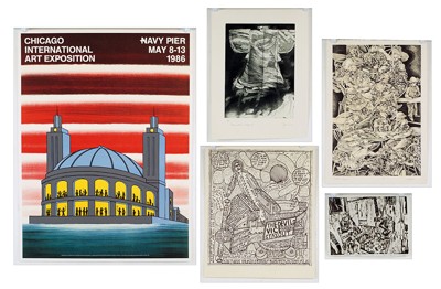 After Roger Brown - Chicago International Art Exposition-1986 After Roger Brown - Chicago International Art Exposition-1986