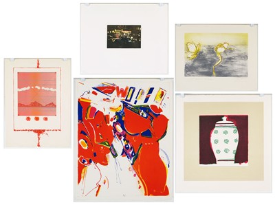 A Collection of Contemporary Prints- A Collection of Contemporary Prints-