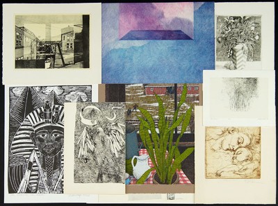 A Collection of Contemporary Prints- A Collection of Contemporary Prints-