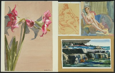 D Hurdy - Four Works on Paper- D Hurdy - Four Works on Paper-
