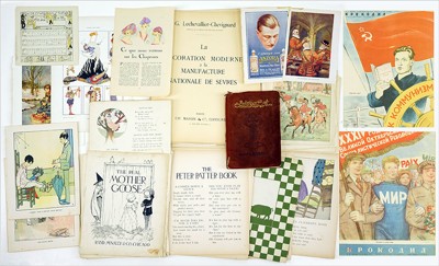 A Large Collection of Prints- A Large Collection of Prints-