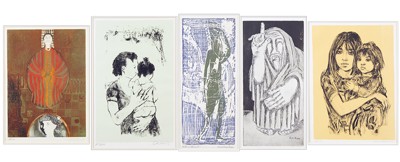 A Collection Of 20th Century Prints- A Collection Of 20th Century Prints-