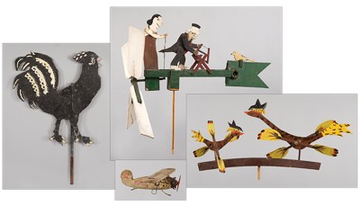 A Collection of Outdoor Folk Art- A Collection of Outdoor Folk Art-