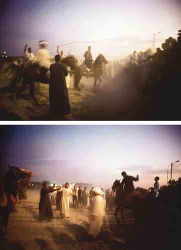 (I) Jabalowe On Roma At Horse Show At Dusk, Luxor (II) Jabalowe On Roma At Horse Show, Luxor-2003 (I) Jabalowe On Roma At Horse Show At Dusk, Luxor (II) Jabalowe On Roma At Horse Show, Luxor-2003