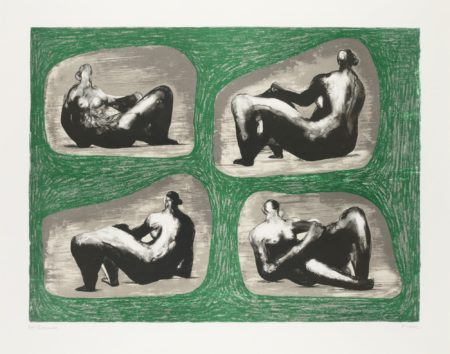 Four Reclining Figures Caves (Cramer 335)-1974 Four Reclining Figures Caves (Cramer 335)-1974