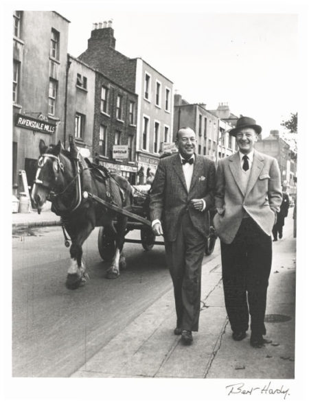 Noel Coward With John Gielgud In Dublin-1954 Noel Coward With John Gielgud In Dublin-1954