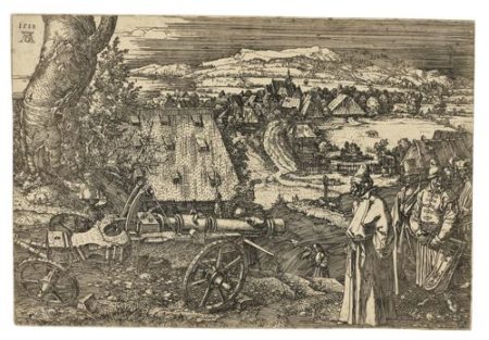 The Landscape With The Cannon (B. 99; M., Holl. 96)-1518 The Landscape With The Cannon (B. 99; M., Holl. 96)-1518