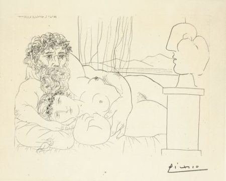Le Repos Du Sculpteur, I (Bloch 171; Baer 324)-1933 Le Repos Du Sculpteur, I (Bloch 171; Baer 324)-1933