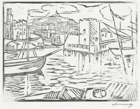 Le Vieux Port de Marseille-1912 Le Vieux Port de Marseille-1912
