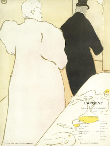 Programme pour L'Argent unframed-1895 Programme pour L'Argent unframed-1895