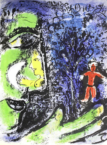 Chagall Lithographe I-1960 Chagall Lithographe I-1960