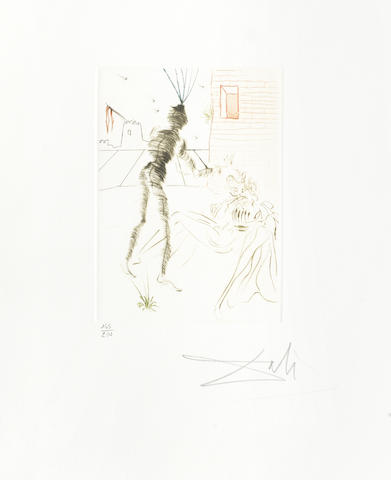 Three etchings from 'Much Ado about Shakespeare'-1970 Three etchings from 'Much Ado about Shakespeare'-1970