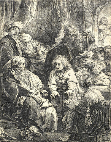 Joseph Telling his Dreams-1638 Joseph Telling his Dreams-1638