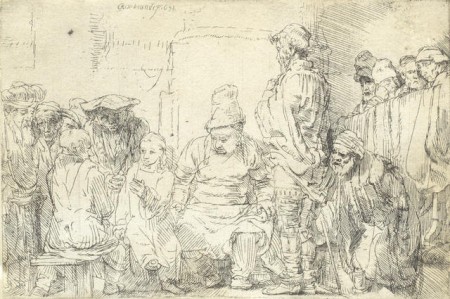 Christ seated disputing with the doctors-1654 Christ seated disputing with the doctors-1654