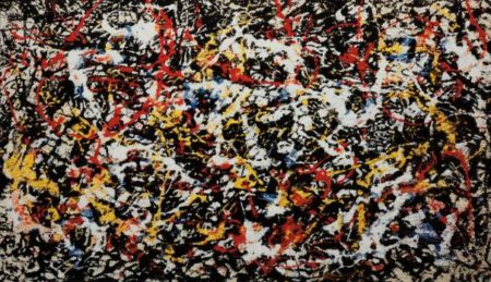 Convergence Number 10, After Jackson Pollock From Pictures Of Pigment-2008 Convergence Number 10, After Jackson Pollock From Pictures Of Pigment-2008