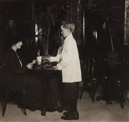A Young Table Boy In Newsome's Ice Cream Parlor, Birmingham, Alabama, October-1914 A Young Table Boy In Newsome's Ice Cream Parlor, Birmingham, Alabama, October-1914