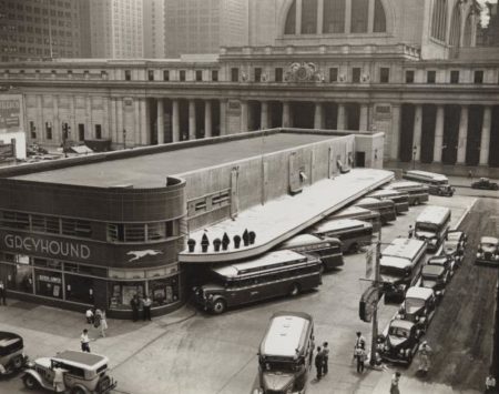 Greyhound Bus Terminal, 33Rd And 34Th Street Station, 7Th And 8Th Avenue, Manhattan-1936 Greyhound Bus Terminal, 33Rd And 34Th Street Station, 7Th And 8Th Avenue, Manhattan-1936