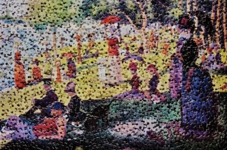 A Sunday On La Grande Jatte, After Georges Seurat From Gordian Puzzles-2009 A Sunday On La Grande Jatte, After Georges Seurat From Gordian Puzzles-2009