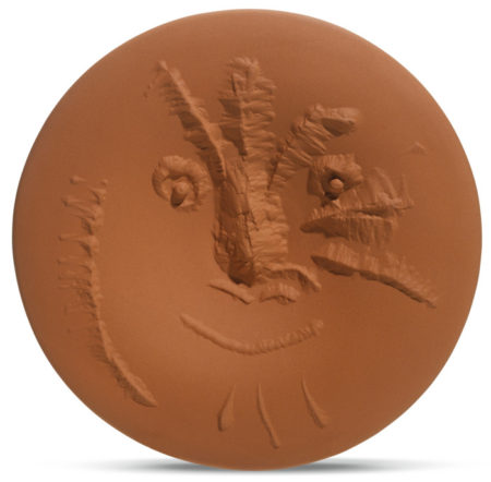 Visage En Gros Relief (A. R. 506)-1963 Visage En Gros Relief (A. R. 506)-1963