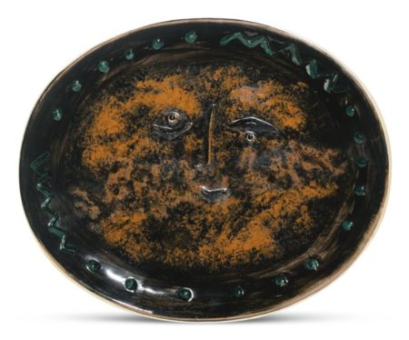 Visage Dans Un Ovale (A. R. 275)-1955 Visage Dans Un Ovale (A. R. 275)-1955