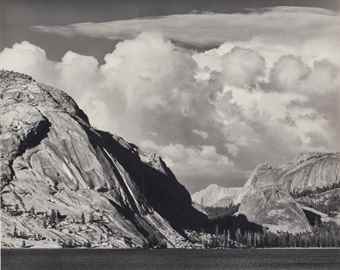 Tenaya Lake, Mount Conness, Yosemite National Park, California-1946 Tenaya Lake, Mount Conness, Yosemite National Park, California-1946
