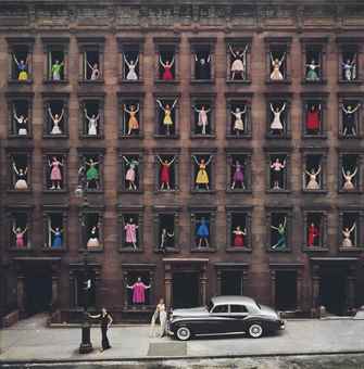 Girls in the Windows, New York City-1960 Girls in the Windows, New York City-1960