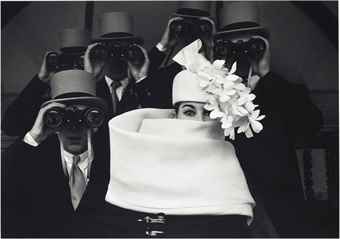 Paris, for Jardin des Modes, Givenchy Hat (b)-1958 Paris, for Jardin des Modes, Givenchy Hat (b)-1958