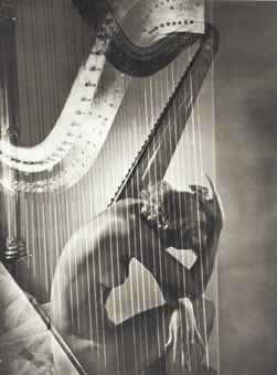 Lisa with Harp-1939 Lisa with Harp-1939