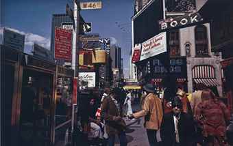Broadway and 46th Street, New York City-1976 Broadway and 46th Street, New York City-1976