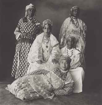 Five Moroccan Women-1971 Five Moroccan Women-1971