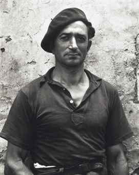 Portrait of Louis Gondeville, France-1951 Portrait of Louis Gondeville, France-1951