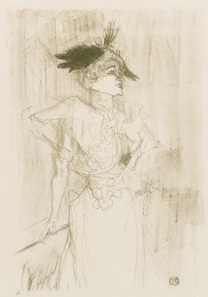 Mademoiselle Marcelle Lender, Debout (D. 103; Adr. 116; W. 101)-1895 Mademoiselle Marcelle Lender, Debout (D. 103; Adr. 116; W. 101)-1895